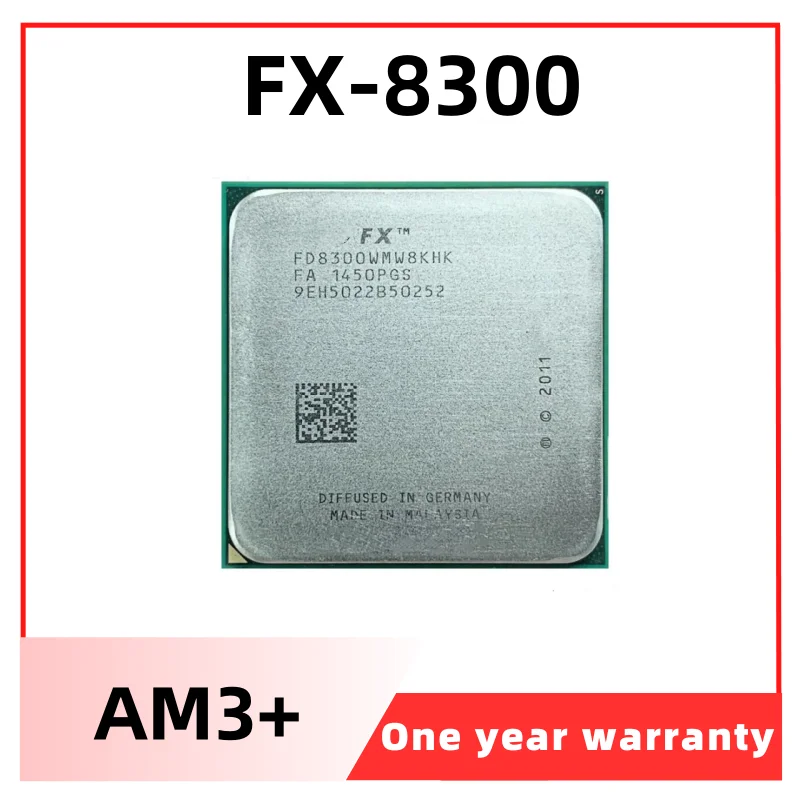 FX-8300 8 ھ 8M μ , AM3 + CPU 95W, 3.3 GHz